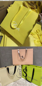 Wholesale Custom <strong>Printed</strong> <strong>Logo</strong> Luxury White <strong>Paper</strong> <strong>Bag</strong> Retail Boutique Shopping Gift <strong>Paper</strong> <strong>Bags</strong> <strong>With</strong> Your Own <strong>Logo</strong> - Product Image 5