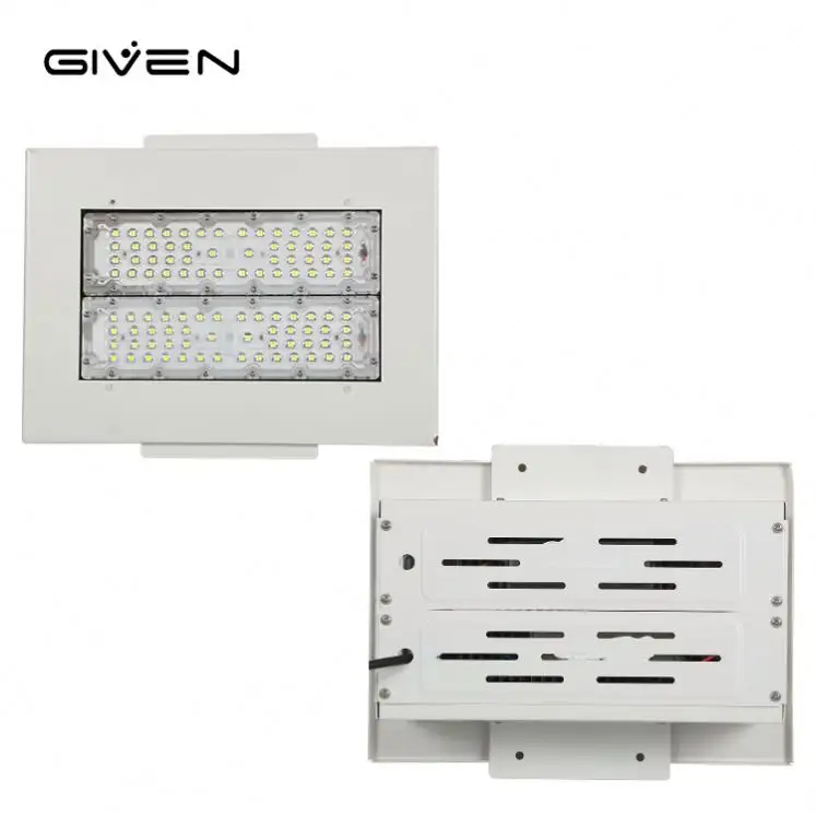 Lumen élevé étanche IP54 100W 150W 200W entrepôt extérieur LED station-service auvent lumière