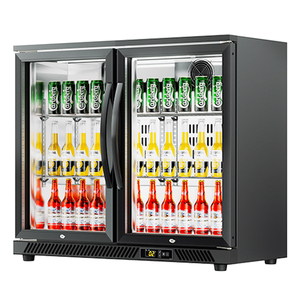 Tiết kiệm năng lượng tủ lạnh Hot Bán <span class=keywords><strong>Bar</strong></span> tủ lạnh dưới băng ghế dự bị tủ đông thương mại nhà bếp nhỏ cửa kính hiển thị tủ lạnh - Product Image 4