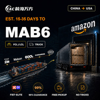 Agente de Envíos MAB6 FBA FTL LTL, 2301 South Jackson St, SEATTLE WA 98144, Envío Marítimo DDP LCL FCL, Transitario de China a Estados Unidos