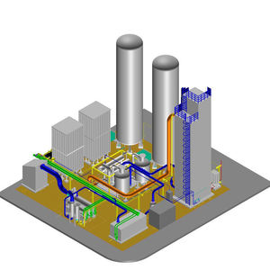 Dispositif de séparation d'air Kdon-455Y 10.95Tpd et unités de séparation d'air cryogéniques et usine de séparation d'air liquide avec pureté 99.6% Oxy - Product Image 3