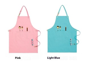 <span class=keywords><strong>2025</strong></span> Mới Hộ Gia Đình Nhà Bếp Tạp Dề Cao cấp Trẻ Phong Cách Cho Nam Giới Và Phụ Nữ Không Thấm Nước Dầu-Proof Phục Vụ Barista Cotton Tay - Product Image 4