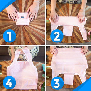Wholesale Fashion Eco-friendly Pouch Foldable Ripstop <b>Nylon</b> Bags Reusable Folding Polyester Shopping Bag - Product Image 5