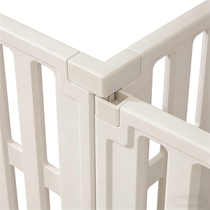 Barrera Plegable Independiente para Mascotas, Valla Interior para Escaleras y Puertas para Perros, Gatos y Mascotas - Product Image 3