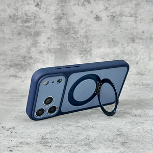 B498 Luxury Design TPU <b>Magnetic</b> 360 Protection Waterproof Shockproof Anti-Fall Mobile Phone Case <b>Strip</b> Stand Holder - Product Image 2