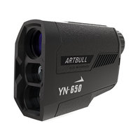 Télémètre laser de golf YN-650 avec portée de 650 m, fonction de verrouillage du drapeau et ajustement de la pente pour la chasse en extérieur
