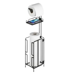 Portarrollos de Papel Higiénico de Hierro Forjado, Vertical, de Pie, Diseño Moderno, Ecológico, para Hotel, Baño, Cocina - Product Image 4