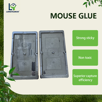 Piège à souris Longyearcn LY4044 à colle forte, élastique, transparente, jetable, à base de gel thermofusible, saveur cacahuète, répulsif pour souris