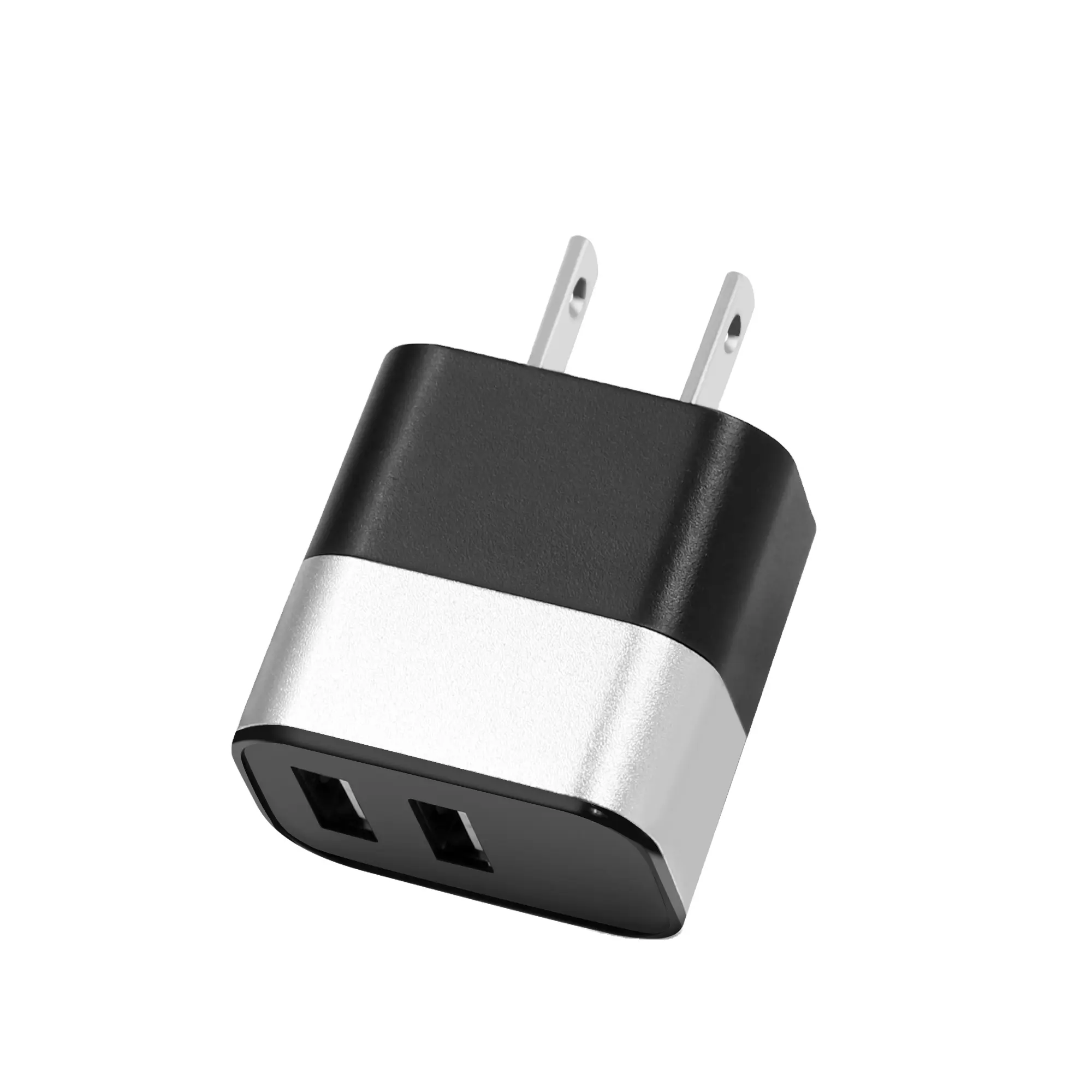 Wholesale mobile phone wall charger with ETL 5V 2.4A dual Usb Charger wall adapter travel charger adapter