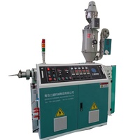 Ligne de production de tuyaux ondulés flexible PP PE à mur unique Protection de câble Tuyau extrudeuse