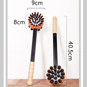 Martello massaggiatore a mano per martelli da massaggio per Stress da fatica in legno <span class=keywords><strong>Scratcher</strong></span> massaggiatore per massaggio a due martelli - Product Image 5