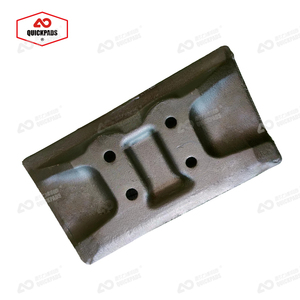 Asphalt Paver Track Pad  Vogel/Volvo/ Dynapac Paver Rubber Track Pad