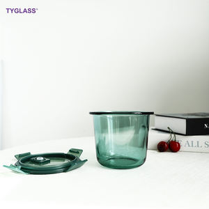 صحن سلطة Teal أوعية ميكروويف مقاومة للحرارة العالية سعة كبيرة - Product Image 6