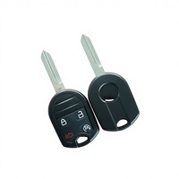 Clé à distance Fo 4 boutons (315mhz/FO38R/puce 4D63 de haute qualité après-vente/démarrage à distance)
