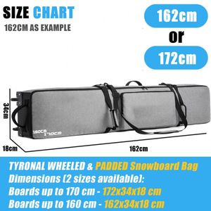 Housse de protection en polyester pour ski et snowboard 1.4, 1.5, 1.6m – Sac de transport extérieur pour ski et snowboard - Product Image 4