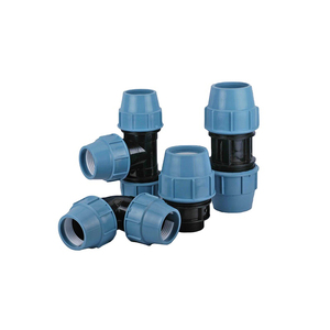 Nhà Máy Giá Đen PP nén phụ kiện nam/nữ giảm khớp nối cho <span class=keywords><strong>PE</strong></span> ống cấp nước thủy lợi OEM hỗ trợ - Product Image 2