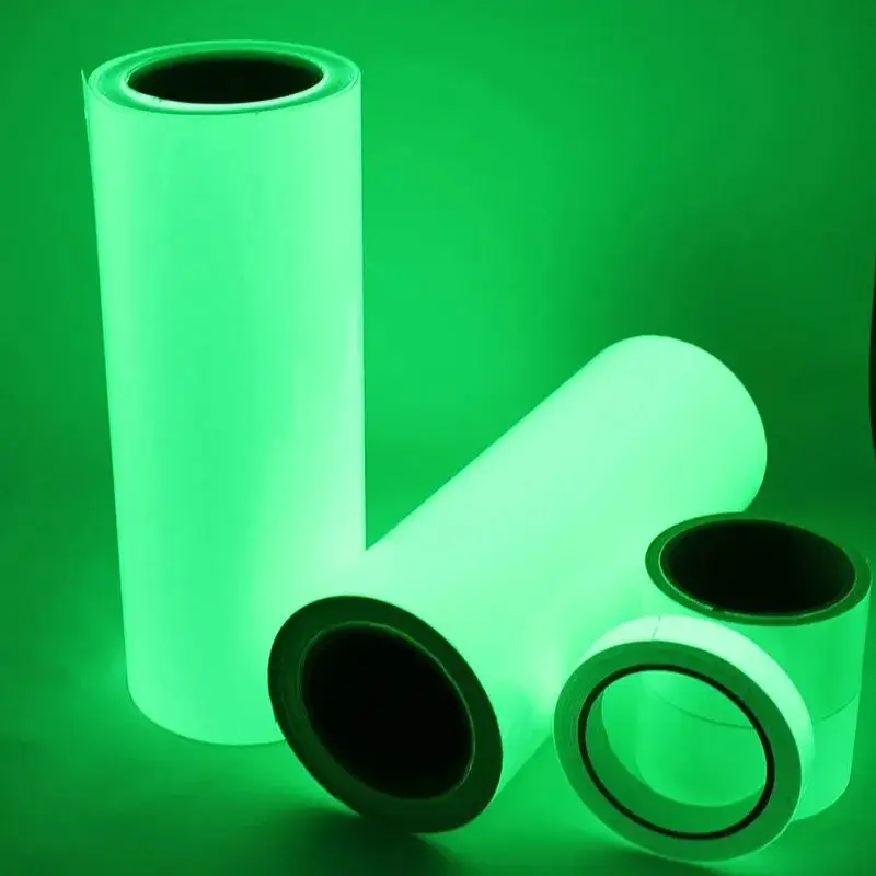 MANCAI 6-8 Hours Glow in The Dark Film Photoluminescent Vinyl Film Luminous Film