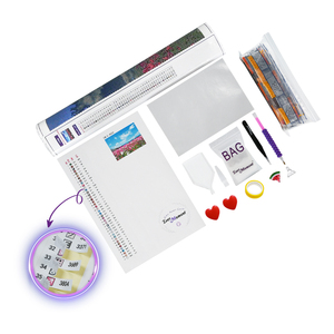 Peinture Diamantée Sirène Coquillage Ever Moment, Kits 5D en Résine de Haute Qualité Carrés et Ronds pour Bricolage Décoration Maison ASF2796 - Product Image 6