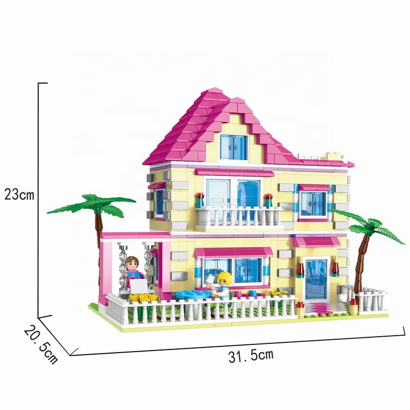 Lego Villa Educational Building Block Sets for Kids