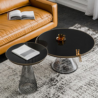 Nouvel ensemble de tables basses convertibles modernes de luxe pour salon et salle à manger de mariage avec couleur personnalisée