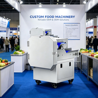 Populaire, betrouwbare, energiezuinige, verdikte, reinigbare, gemotoriseerde, multifunctionele groente- en fruitsnijmachine voor dagelijks commercieel gebruik