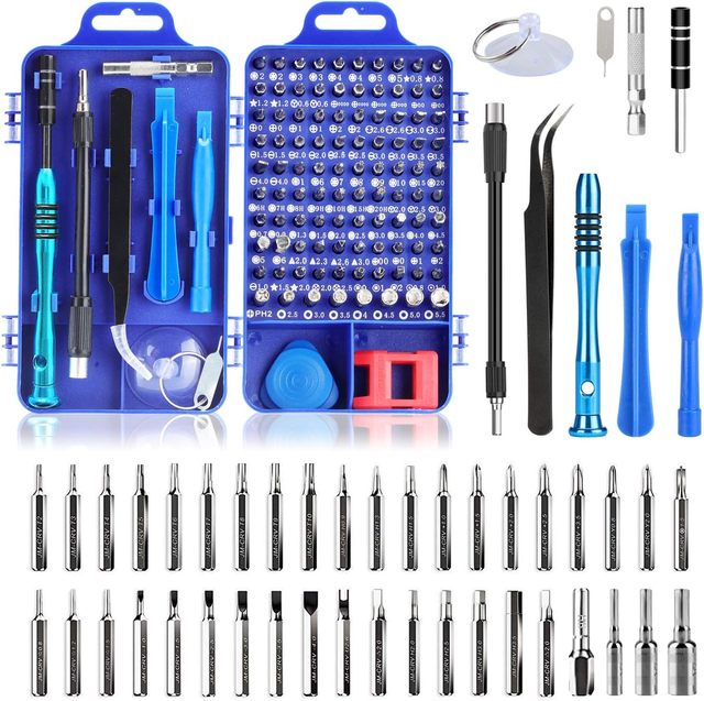 Precision Screwdriver Set, 110 in 1 Professional Multi-Function Magnetic Repair Computer Tool Kit