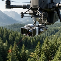 Module télémètre laser longue portée 1200m 905nm Classe 1 UART TTL pour la topographie par drone et l'automatisation industrielle