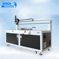 Machine de distribution de colle à 3 axes à cadre ouvert de type gantry avec manomètre et chaîne de protection