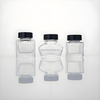 Bouteille vide en verre pour encre de stylo-plume, avec bouchon à vis, pour sérigraphie, fournitures de papeterie, vente en gros