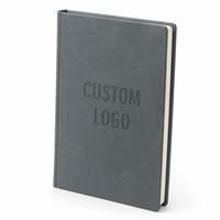 Carnet en cuir PU rigide personnalisé avec logo, formats A5, B5, A6, gravure laser ou gaufrage, journal d'affaires exécutif, livre de planification, faible MOQ 100