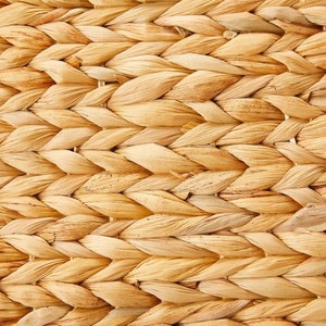 Cesta de almacenamiento de jacinto de agua tejida a mano elegante hogar decorativo venta al por mayor artesanía de Vietnam - Product Image 4