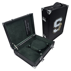 Custodia in similpelle personalizzata OEM per catena cubana hip-hop e ciondolo tennis, ideale per viaggi - Product Image 1