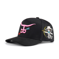 Casquette de baseball personnalisée en gros ODM OEM avec doublure en satin, logo brodé 3D, cinq panneaux structurés, visière incurvée, chapeau de sport Dot Fruit