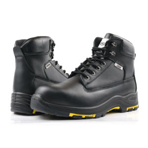 OEM personalizado S3 impermeable botas de trabajo de cuero genuino con antibacterias antideslizante zapatos de seguridad para los hombres zapatos de seguridad con punta de acero - Product Image 3