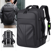 Mochila para Portátil Oxford Unisex Eastshine, de Negocios, de Alta Gama, Multifuncional, de Color Sólido, Gran Capacidad, Impermeable, con USB