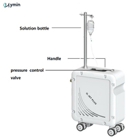 Machine de rajeunissement de la peau par jet d'eau oxygénée hyperbare à haute pression, injection transdermique non invasive