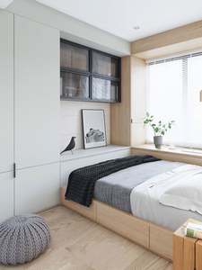 Muebles de Madera para Dormitorio Infantil, Armarios, Cama de Madera Personalizada, Tatami - Product Image 4