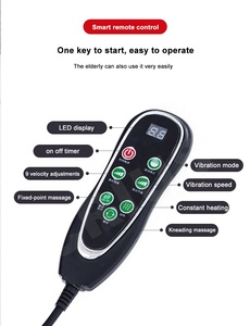 Trillingen Shiatsu Verwarming <span class=keywords><strong>Fir</strong></span> Draagbare Elektrische Gezondheid Kneden Home Auto Gebruik <span class=keywords><strong>Massage</strong></span> Matras - Product Image 5