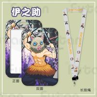 Offre Spéciale : Porte-badge anti-perte Anime Japonais avec cordon, étui pour carte d'identité de bus et de travail