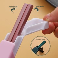 Palillos Cuadrados de Acero Inoxidable 304 para el Hogar, Acabado Espejo, Diseño Moderno y Minimalista; Palillos Ideales para Estudiantes y Viajes