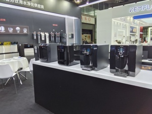 Distributeur d'eau chaude et froide multifonctionnel tout-en-un, purificateur, cafetière, théière, avec LED UV-C et contrôle par application, en plastique, pour usage domestique - Product Image 4