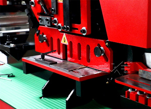 Sắt công nhân kim loại Máy cắt tấm kênh thép Góc cắt đấm và máy cắt trên bán - Product Image 4