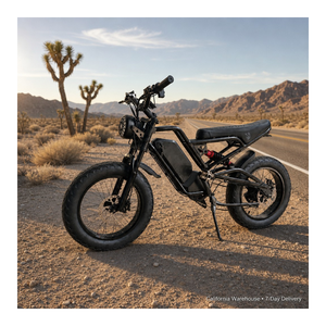 Vélo électrique tout-terrain 750W à grande vitesse, 20*4 pouces, 15Ah 48V, moteur brushless, suspension intégrale, 60 km d'autonomie, pour adultes - Vente en gros - Product Image 1