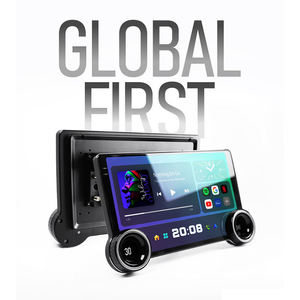 Autoradio Android 2K con schermo da 10,1 pollici, navigatore e funzione Split Screen, doppio controllo a manopola - Product Image 2