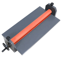Laminadora Manual de Rodillos Fríos LBS700, Ancho de Alimentación de 680 mm, 2 Rodillos de 15 mm para Tamaños de Papel A2/A3/A4/A5/A6
