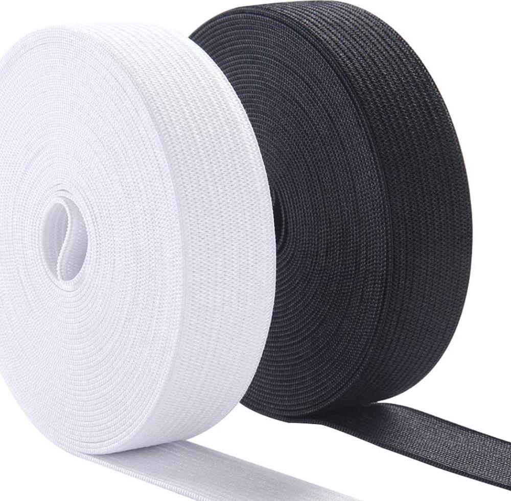 Оптовая продажа, эластичная лента для шитья, высокоэластичная трикотажная эластичная лента для шитья