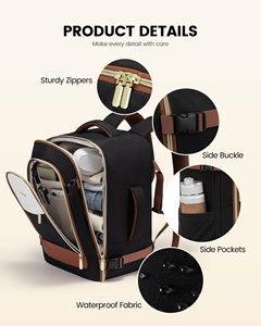 LOVEVOOK 20L 30L Fashion Travel Backpack Airplane Approved Underseat Bag for Women Men Trending Ryanair Cabin Bags for Travel - Product Image 4