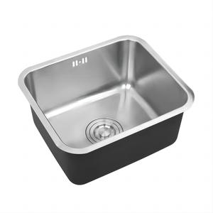 Fregadero de acero inoxidable 304, pequeño tanque individual, fregadero grueso, pequeño fregadero de cocina, balcón, <span class=keywords><strong>lavabo</strong></span> debajo del <span class=keywords><strong>lavabo</strong></span> de la Mesa - Product Image 1