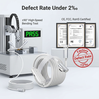 Cable VR Link de 5M, USB 3.0 a USB C, 90 Grados, Chip Inteligente, Reproducción con Carga Rápida PD para Meta Quest 3S/3/2/Pico 4 PCVR SteamVR