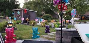 Maßge schneiderte 24 Zoll transparente Urlaub Geburtstag Party Dekorationen <span class=keywords><strong>Candy</strong></span> Land aufblasbare Gummibärchen Spielzeug für Kinder Kind - Product Image 4